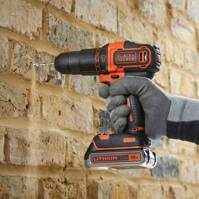 BLACK&DECKER Zestaw combo 18V wkrętarka wyrzynarka BCK22S1S