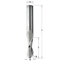 CMT Frez do korytek i czasz fi 3,18x50,8 mm S6,35 R1,6 Z2 RH  199.001.11