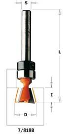 CMT Frez do połączeń jaskółczy ogon ŁOŻYSKO 12,7 S6,35 mm Z2 RH 818.128.11B