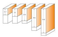 CMT Frez prosty HM RH D=9,5 I=12,7 L=55,5 S=6 + DOLNE ŁOŻYSKO 706.096.11 