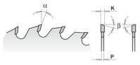 CMT Piła uniwersalna do drewna 225x30 mm 36Z 291.225.36M