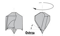 CMT Wiertło nieprzelotowe długie RH D=5 I=43 L=70 S=10 309.050.11