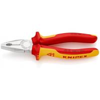 KNIPEX Kombinerki szczypce uniwersalne izolowane Chrom 1000V 0306180