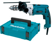 MAKITA 2-biegowa wiertarka udarowa walizka HP2070J