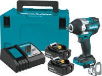 MAKITA Akum. klucz udarowy 1/2" 18V 700 Nm 2x5,0Ah bezszcz. DTW701RTJ