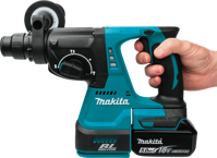 MAKITA Akum. młotowiertarka 18V SDS+ DHR242RTJ