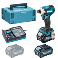 MAKITA Akum. wkrętarka udarowa 40V XGT TD001GM201