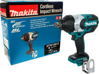 MAKITA Akumulatorowy klucz udarowy 3/4" 18V 1050 Nm DTW1001Z