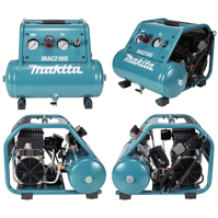 MAKITA Kompresor sieciowy 7,6 l 9,3 bar silnik indukcyjny 1-fazowy MAC210Q