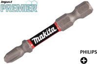 MAKITA Końcówki wkrętakowe PH3 50 mm 2 szt. E-03280