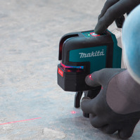 MAKITA Laser krzyżowo-punktowy czerwony 12V CXT SK106DZ