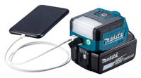 MAKITA Latarka akumulatorowa LED 18V USB DML817