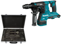 MAKITA Młotowiertarka SDS+ 2x18V DHR283ZU + zestaw wierteł dłut 17 el.