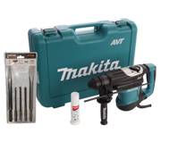 MAKITA Młotowiertarka SDS+ 850W 5,0J HR3210C + zestaw wierteł dłut 5 el.