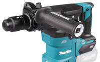 MAKITA Młotowiertarka akumulatorowa SDS+ 40V XGT + uchwyt + AWS HR009GZ04