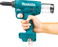 MAKITA Nitownica akumulatorowa 18V 4,8 mm 2x3,0 Ah DRV150RFJ