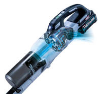 MAKITA Odkurzacz pionowy akumulatorowy 40V 100W 0,25L CL003GZ