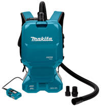 MAKITA Odkurzacz plecakowy 2x18V AWS DVC665ZU