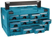 MAKITA Organizer walizka Makstor Makpac z szufladami 3x4 P-84327