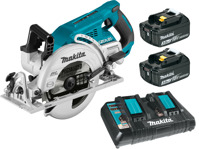 MAKITA Pilarka tarczowa aku 18V 2x3,0Ah DRS780Z Zestaw DC18RD BL1830