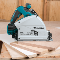 MAKITA Pilarka zagłębiarka akumulatorowa 2x18V DSP600ZJ + szyna 1,5m