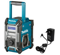 MAKITA Radio budowlane 18V 40V + zasilacz MR003G