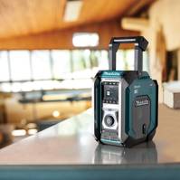 MAKITA Radio budowlane odbiornik 12V 18V 40V XGT LXT DAB MR007G + zasilacz