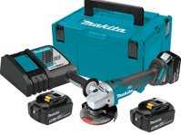 MAKITA Szlifierka kątowa 125 mm 18V 3x5,0Ah 3 akumulatory DGA504RT3J