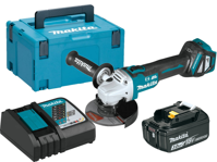 MAKITA Szlifierka kątowa z regulacją 125 mm 18V aku 1x3,0Ah DGA513ZJ