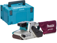 MAKITA Szlifierka taśmowa 1010W taśmówka 9404J + Makpac taśma 610x100