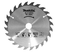 MAKITA Tarcza HM do drewna 165x20 24Z D-03333