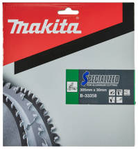 MAKITA Tarcza do aluminium 305x30 mm 100Z Specialized B-33358 B-09684