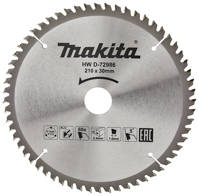 MAKITA Tarcza piła tarczowa do aluminium 210x30 60Z D-72986