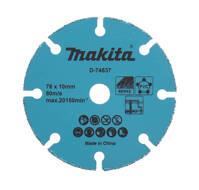 MAKITA Tarcza z węglikiem spiekanym multimateriałowa 76x10 D-74837