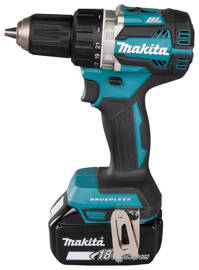 MAKITA Wiertarko-wkrętarka 18V 54Nm 2-biegi 1x5,0Ah BLmotor DDF484RT1E