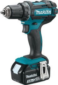 MAKITA Wiertarko wkrętarka 18V aku 2x3,0Ah + wiertła 8 szt. DDF482RFJ