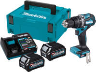 MAKITA Wiertarko wkrętarka udar 40V 2x2,0Ah XGT HP002GA201