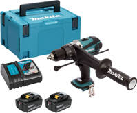 MAKITA Wiertarko-wkrętarka udarowa 18V 91 Nm 2x5,0Ah DHP458RTJ