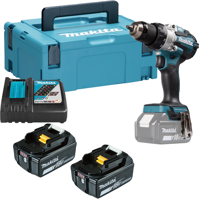 MAKITA Wkrętarka udarowa 18V 2x3,0Ah DHP489RFJ