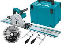 MAKITA Zagłębiarka 165 mm szyna 1,5 m zestaw SP6000J