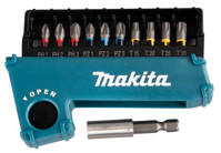 MAKITA Zestaw bitów 10 szt. + magnetyzer E-03567