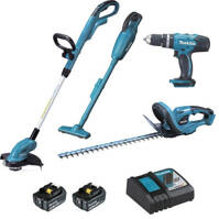 MAKITA Zestaw narzędzi 18V combo DHP453 DUH523 DUR181 2x3,0Ah DLX4093