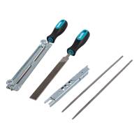 MAKITA Zestaw pilników do ostrzenia łańcucha 4,8 mm D-72176