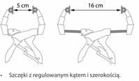 PIHER Ścisk sprężynowy stopniowy 6x16 cm P52204