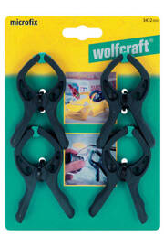 WOLFCRAFT Mini ścisk sprężynowy x4 30 mm WF3432000