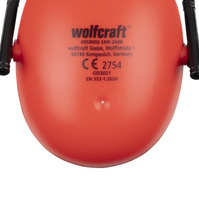 WOLFCRAFT Nauszniki ochronne - Compact, 26 db WF4958000