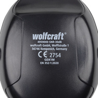 WOLFCRAFT Nauszniki ochronne PROFI, Wolfcraft WF4959000