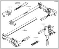 WOLFCRAFT Pro zestaw do montażu futryn WF3676000