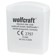 WOLFCRAFT Stopery do uszu - na żyłce, 33 db WF4962000