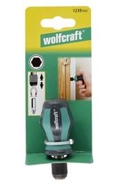 WOLFCRAFT Wkrętak na bity krótki WF1239000